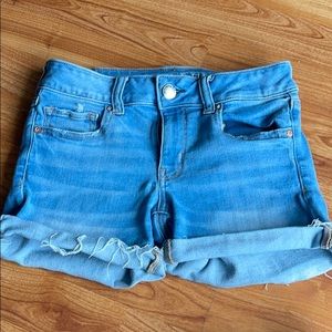 Light Blue American Eagle Jean Shorts